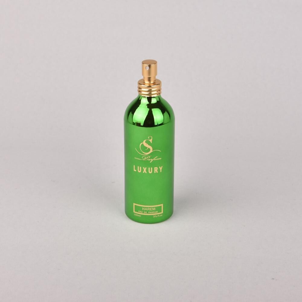 50ml 100ml 200ml UV Vacuum Coating Aluminum Cosmetic Bottle for perfume