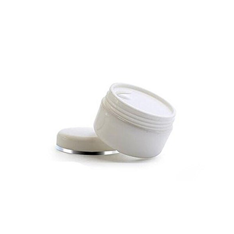 50ml 100ml 250ml Travel And Home Makeup, Lotion, Cream Jar White PP Plastic Face Cream Jar