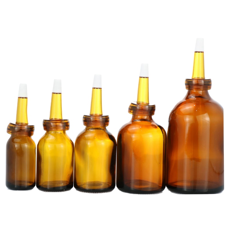 50ml 100ml Amber clear moulded injection glass bottle/vial for antibiotics