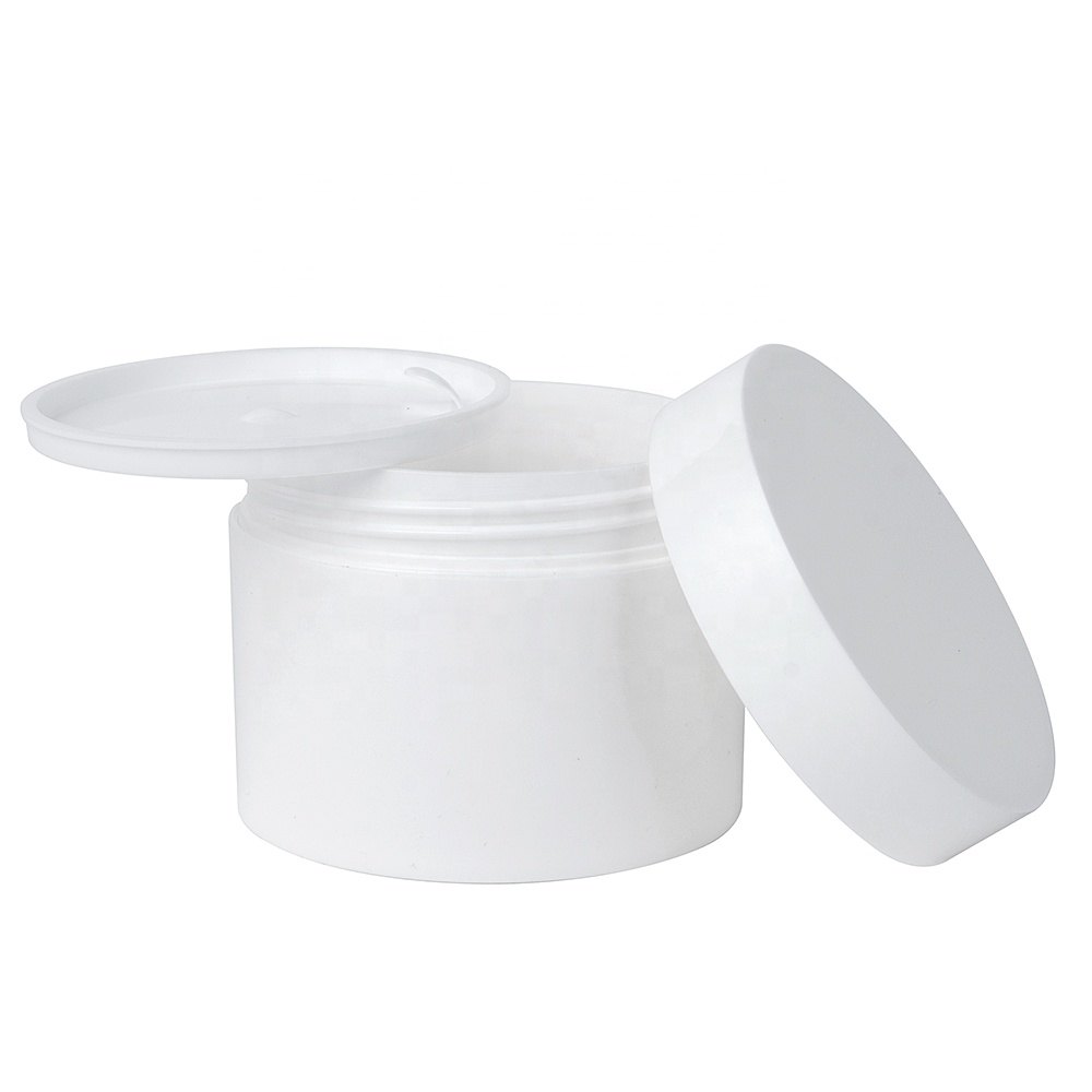 50ml 100ml White Round Empty Plastic Cream Jar Container