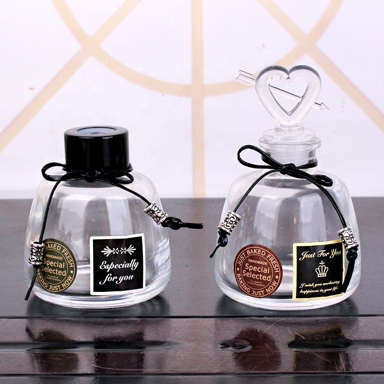 50ml 150ml 200ml Round shape glass aroma bottles