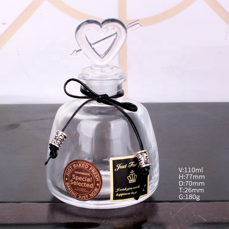 50ml 150ml 200ml Round shape glass aroma bottles