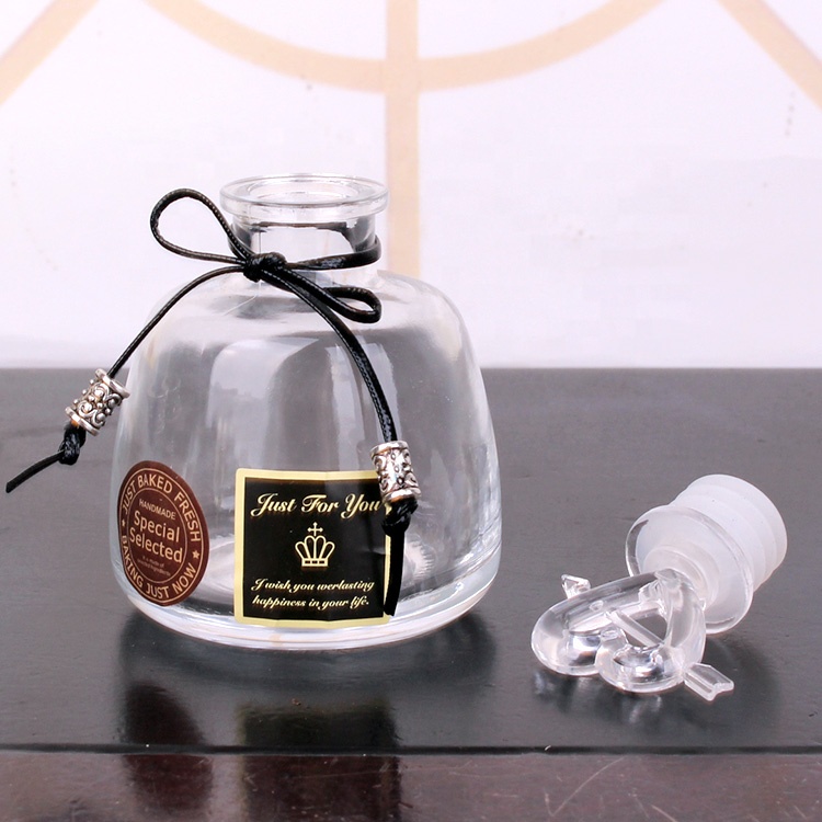 50ml 150ml 200ml Round shape glass aroma bottles