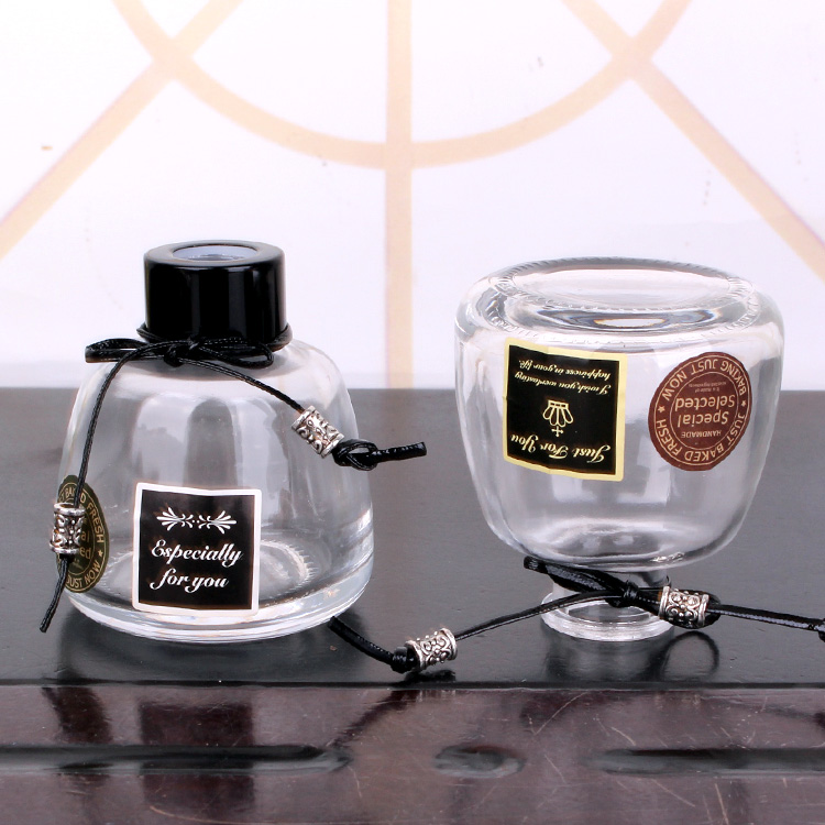 50ml 150ml 200ml Round shape glass aroma bottles