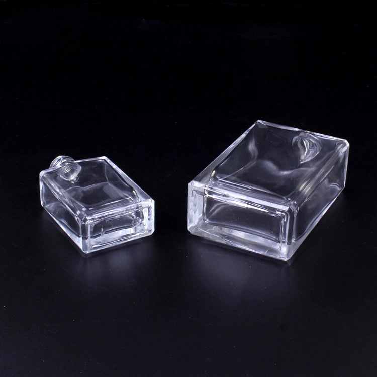 50ml 150ml rectangle empty atomizer glass pump spray perfume bottle