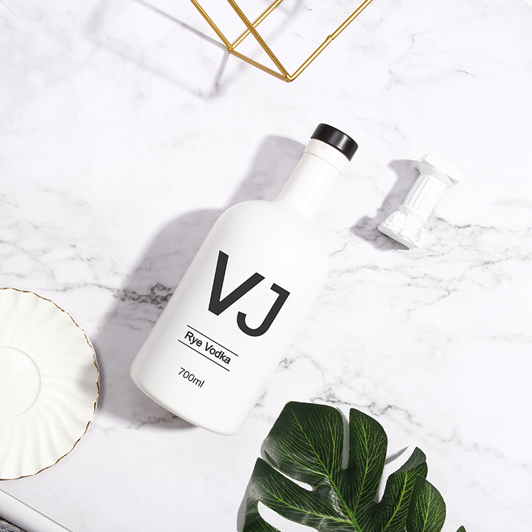 50ml 200ml 500ml 750ml Empty Glass Vodka Gin Rum Alcohol Whiskey Coffee Glass Liquor Bottle With Cork