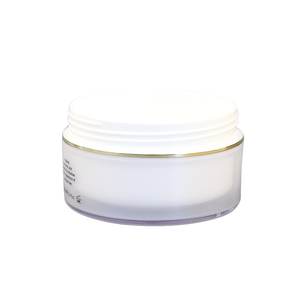 50ml 200ml 500ml plastic round cosmetic cream jar