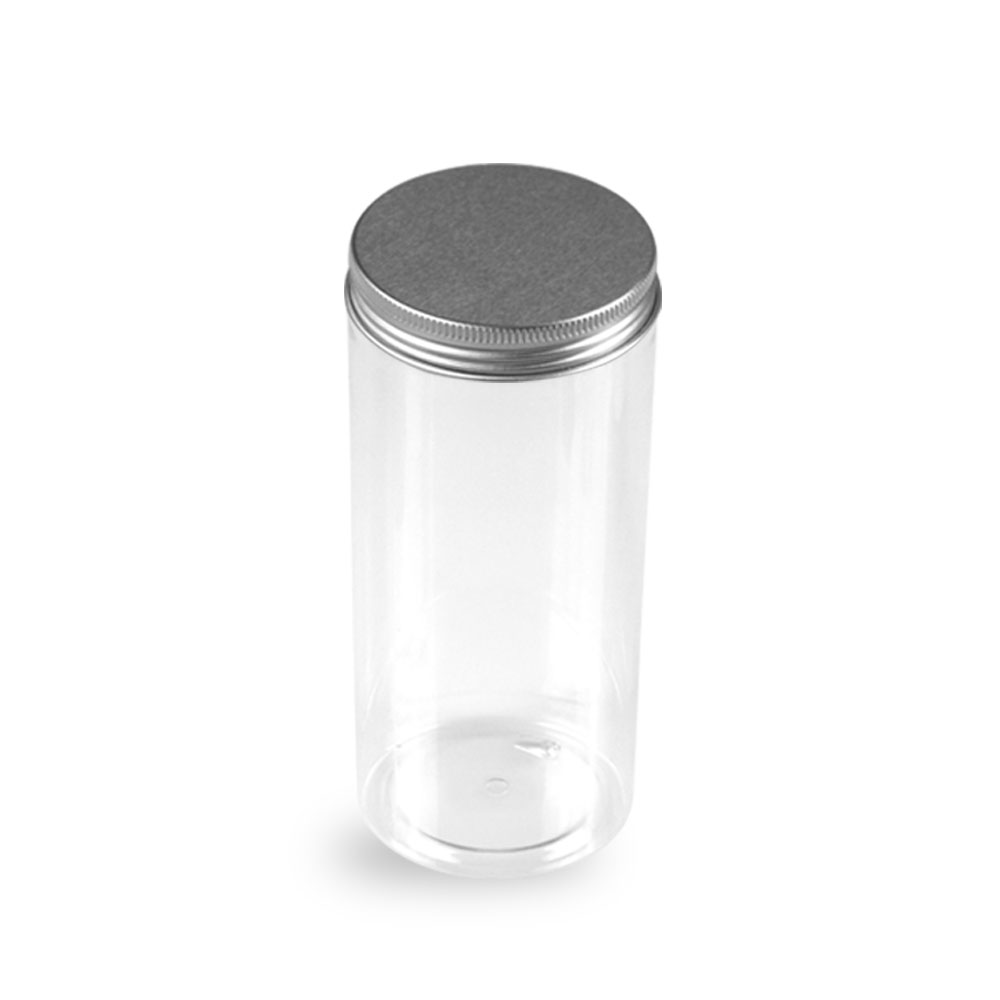 50ml - 500ml Hot Sale Food Grade Plastic Clear Transparent PET Jar for Candy with PP Cap