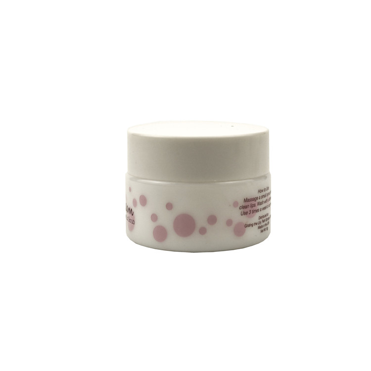 50ml 50g 100g facial cream container custom logo paint blue light pink porcelain packaging paint green cosmetic jar for mask