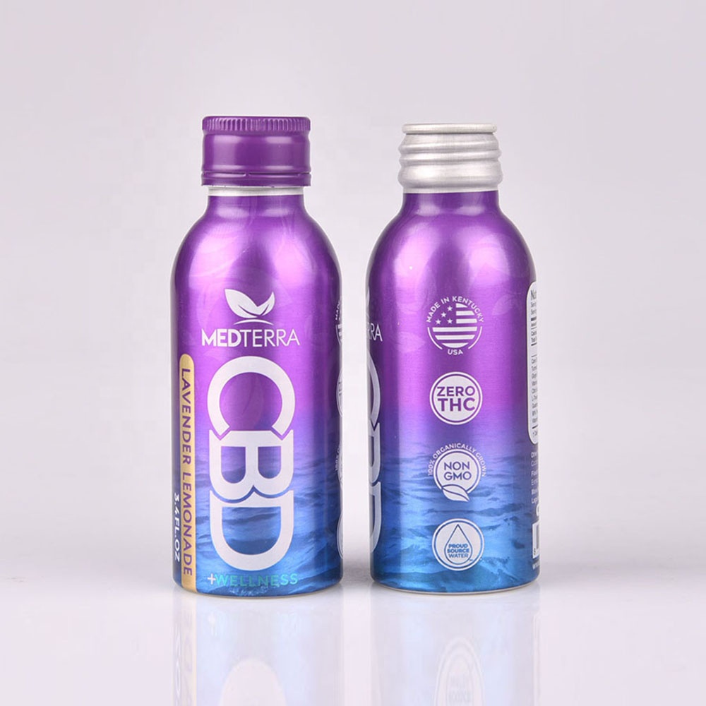 50ml 60ml 100ml 110ml 120ml 130ml 140ml 150ml wholesale high quality BPA free aluminum bottle drinks