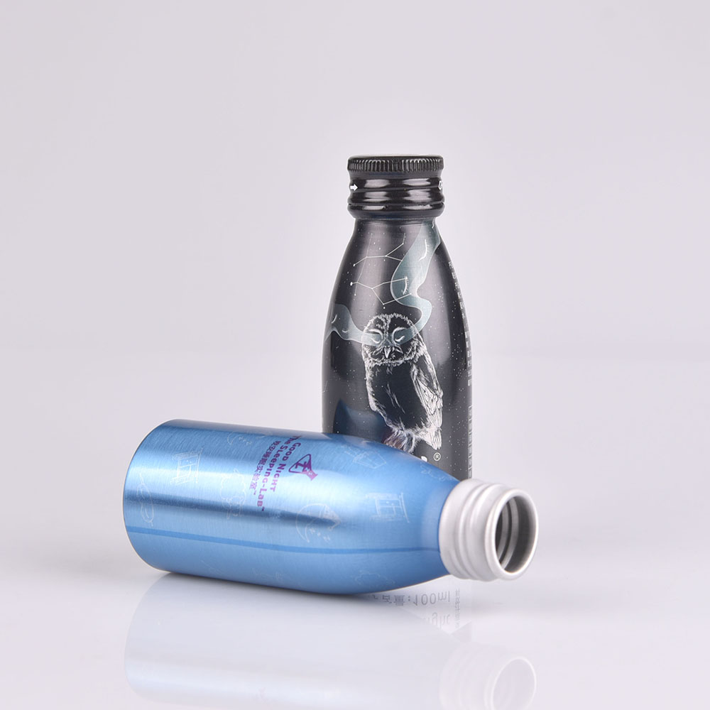 50ml 60ml 100ml 110ml 120ml 130ml 140ml 150ml wholesale high quality BPA free aluminum bottle drinks