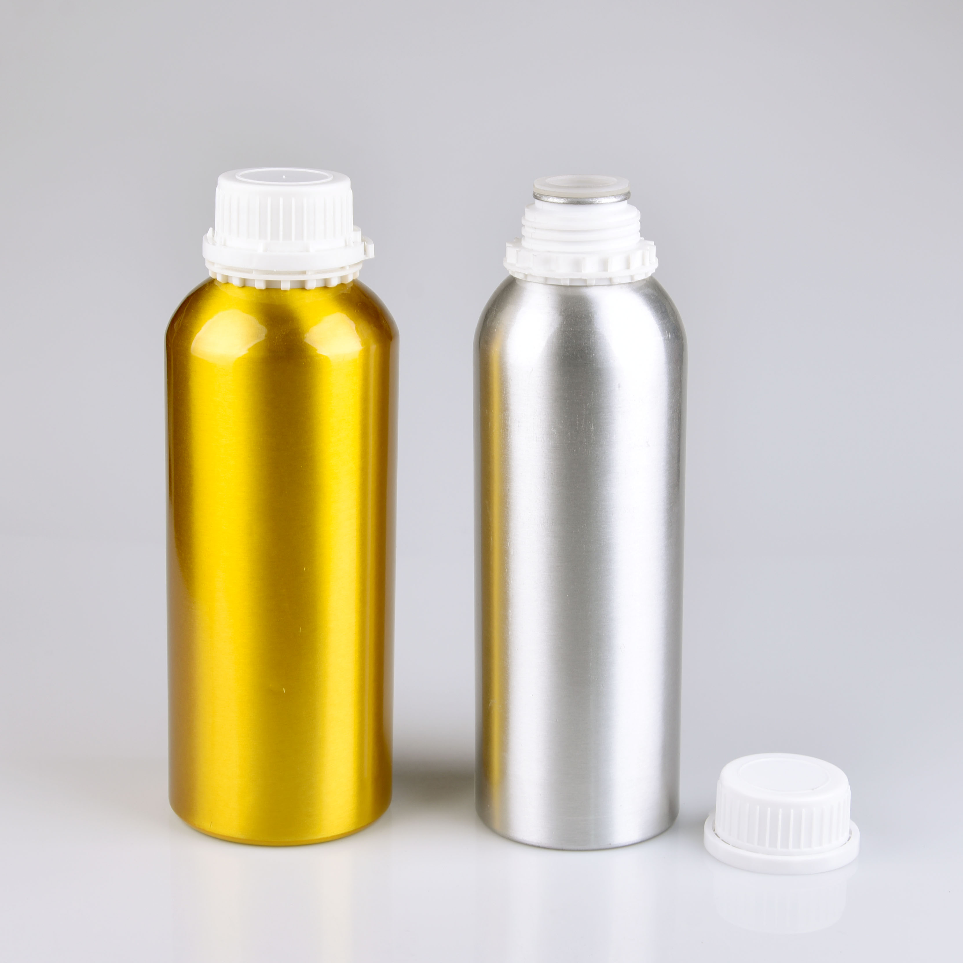 50ml 60ml 100ml 120ml 150ml 180ml 200m 210ml 250ml 300ml 500ml 750ml 100mll Aluminum Essential Oil Bottle
