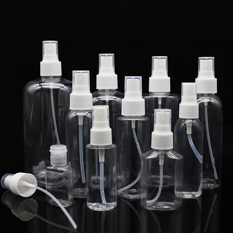 50ml 60ml 100ml 200ml 250ml 300ml 400ml 500ml Alcohol Pet Bottle Sanitizer Spray Bottle water spray bottle