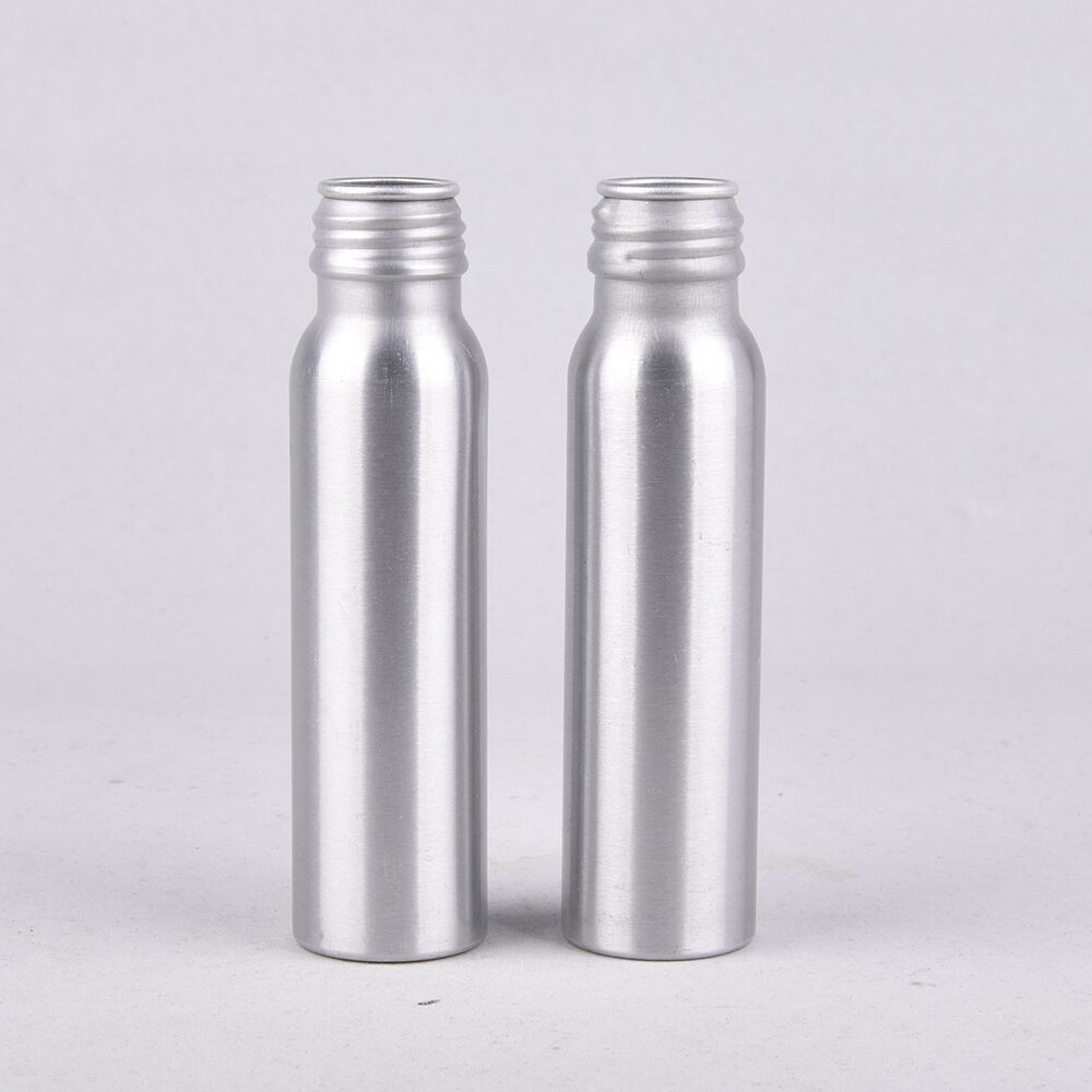 50ml 60ml 100ml small aluminum energy shot bottle with aluminum screw cap