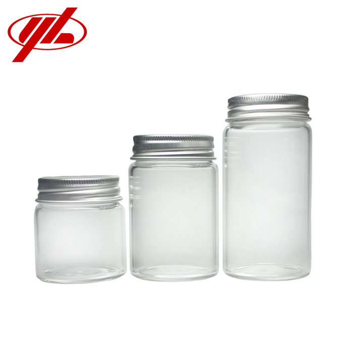 50ml 60ml 70ml 80ml 90ml 100ml 120ml 150ml Glass Bottle Glass Jar with Screw Neck