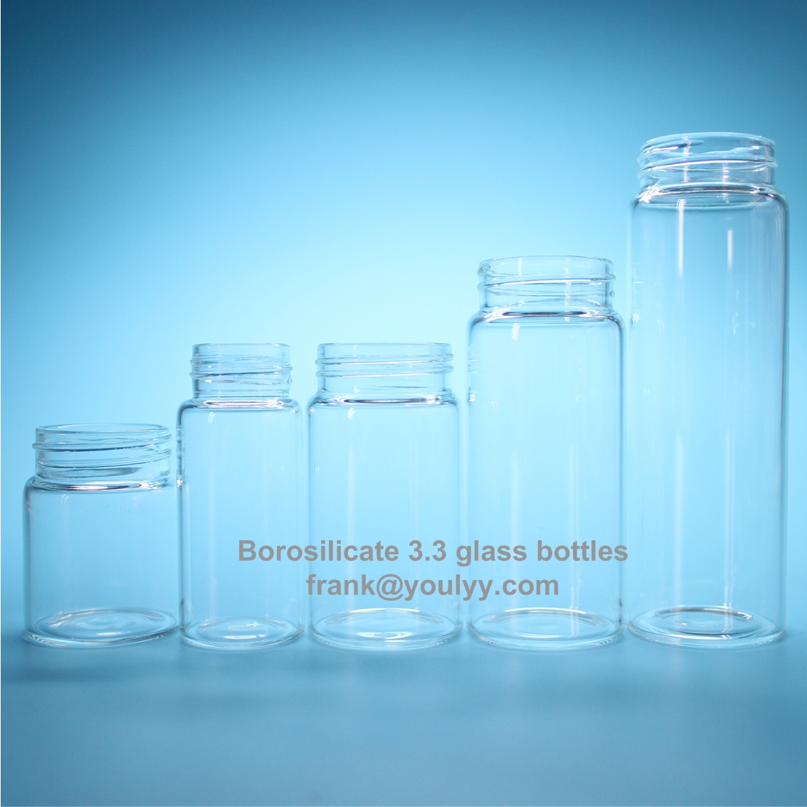 50ml 60ml 70ml 80ml 90ml 100ml 120ml 150ml Glass Bottle Glass Jar with Screw Neck