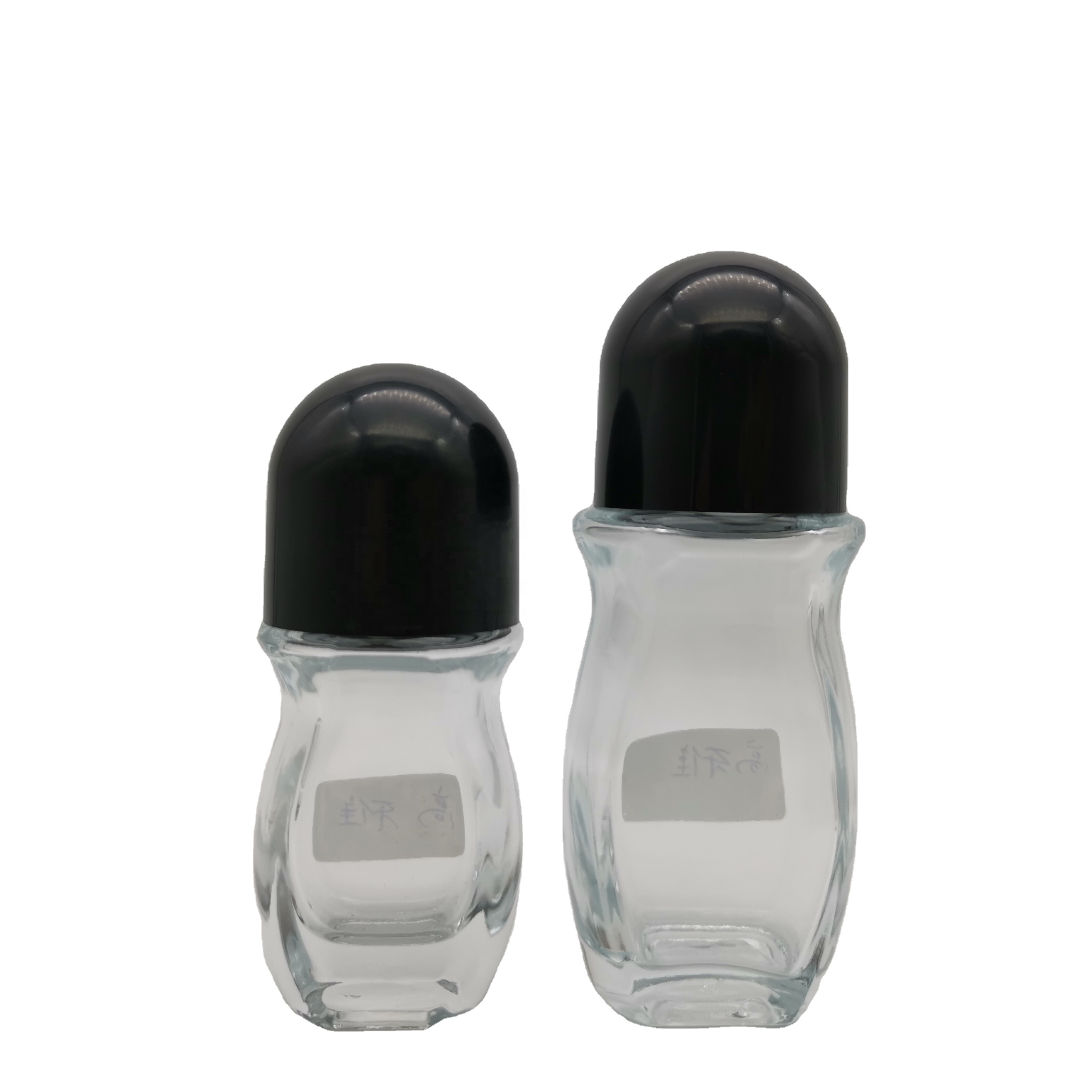 50ml 60ml Glass Roll on Deodorant Bottles