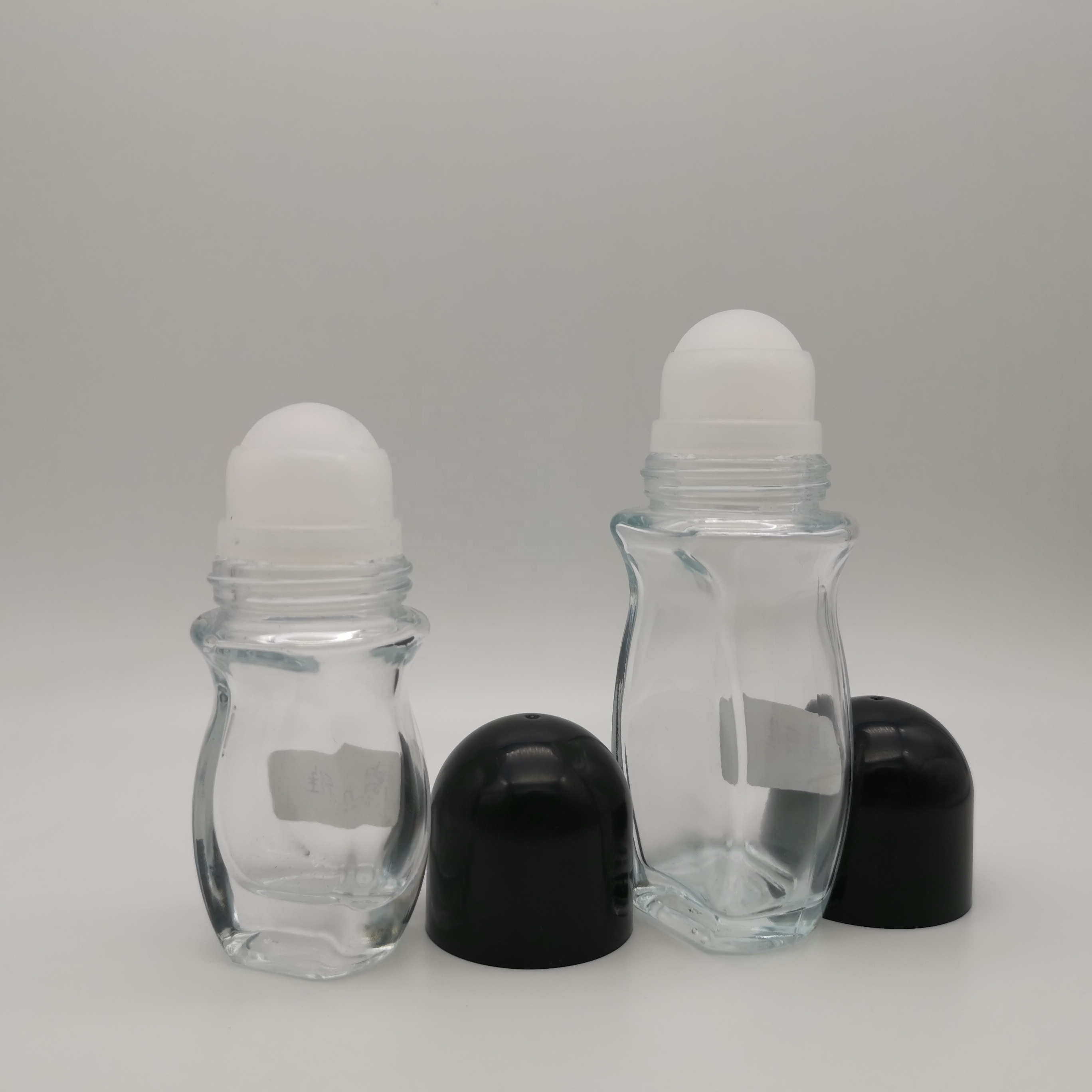 50ml 60ml Glass Roll on Deodorant Bottles