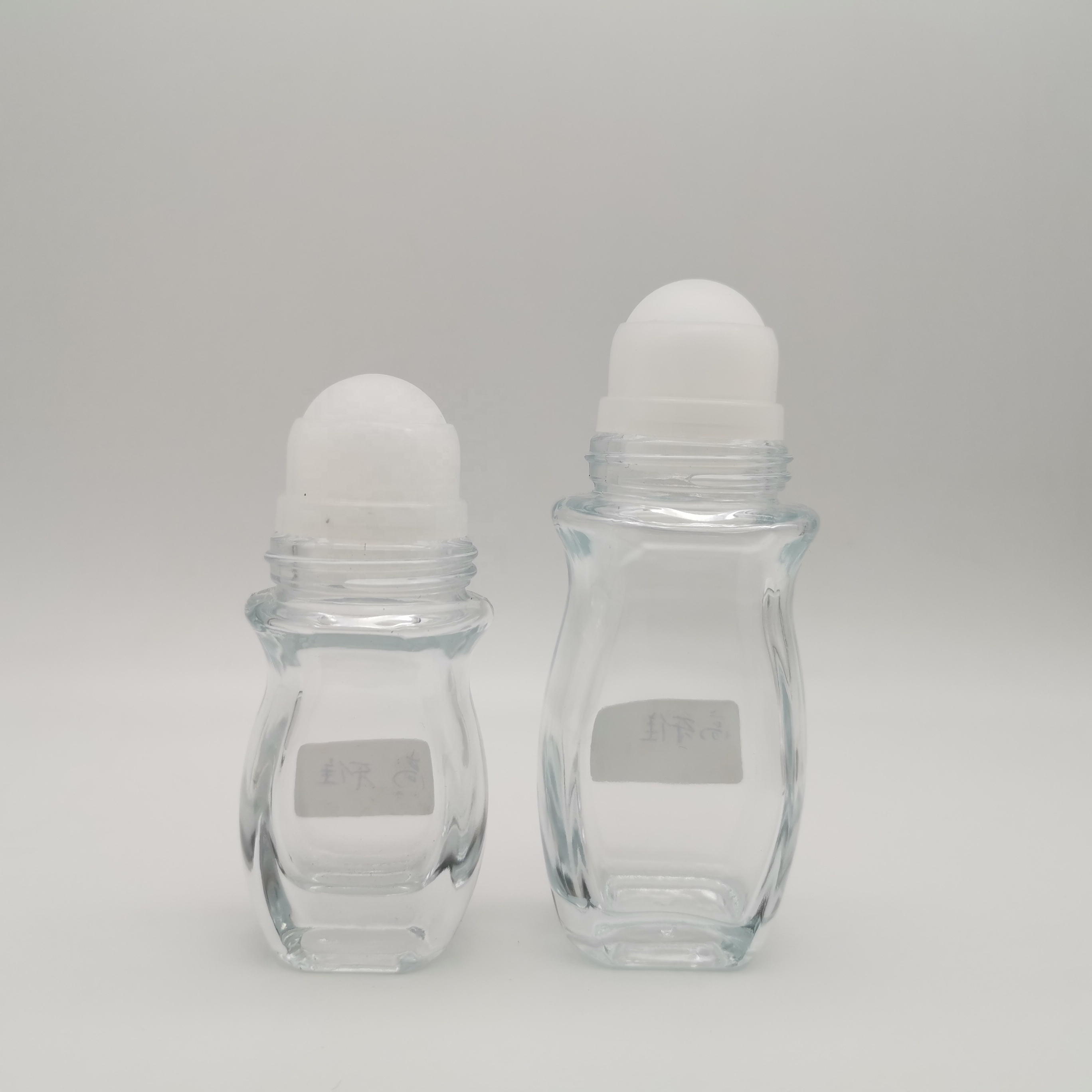 50ml 60ml Glass Roll on Deodorant Bottles