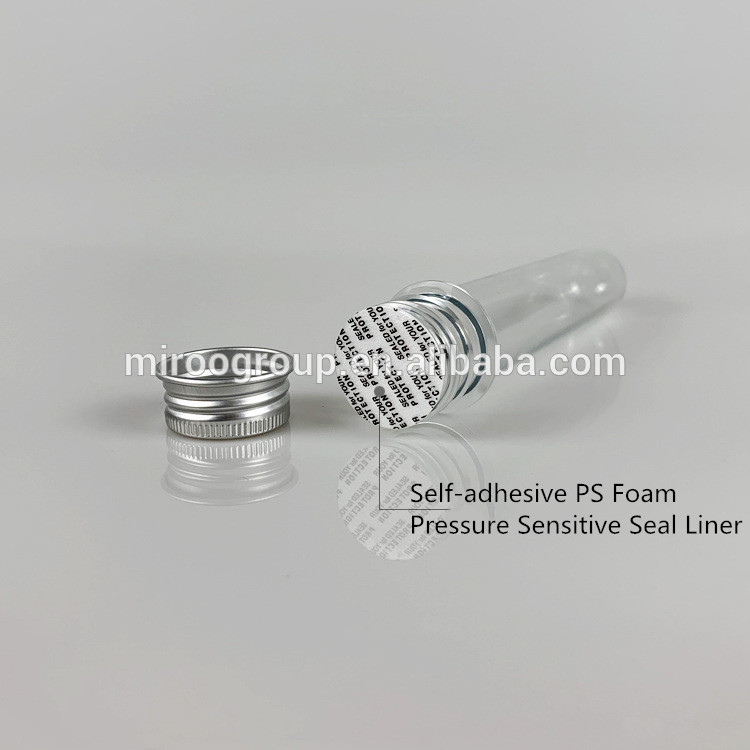 50ml 60ml Plastic Test Sample Tubes with Lids,Candy Bath Salt Storage Vial Containers with Screw Tops and Seal liners