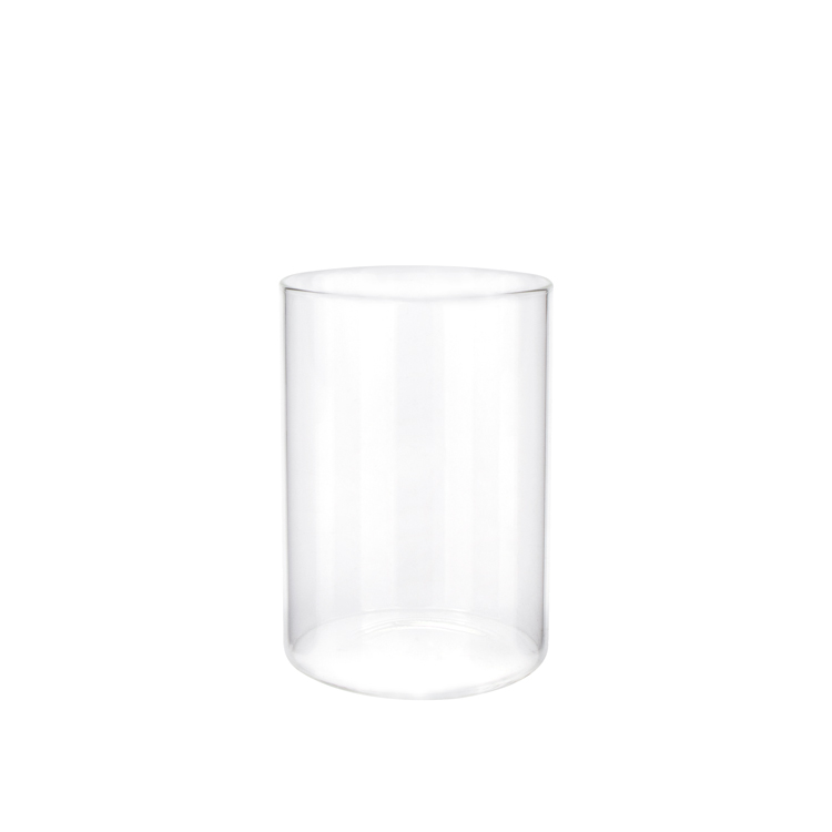 50ml 80ml 100ml 120ml 150ml 250ml empty clear glass spice storage jar with bamboo cork lid