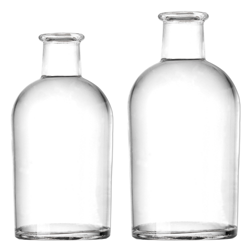 50ml 80ml 100ml 150ml 200ml 250ml empty Aromatherapy Bottle Round square Shaped Clear Reed Diffuser Glass Bottle