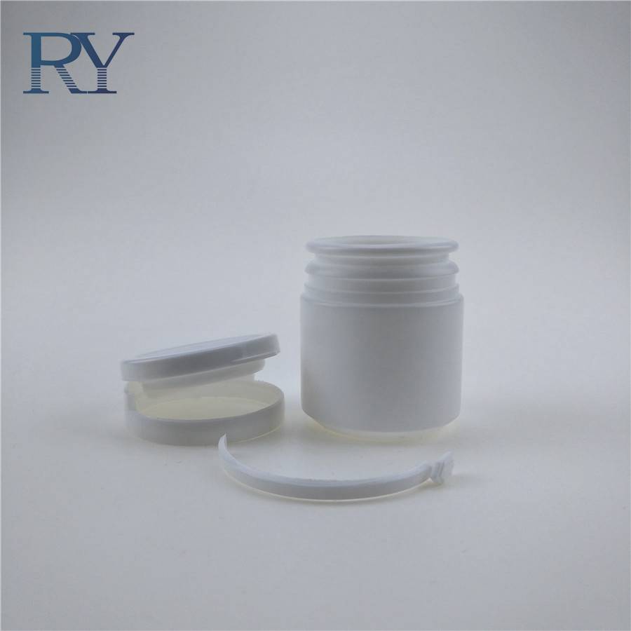 50ml 80ml 100ml HDPE white plastic bottles pharma bottles with easy-pulling lid