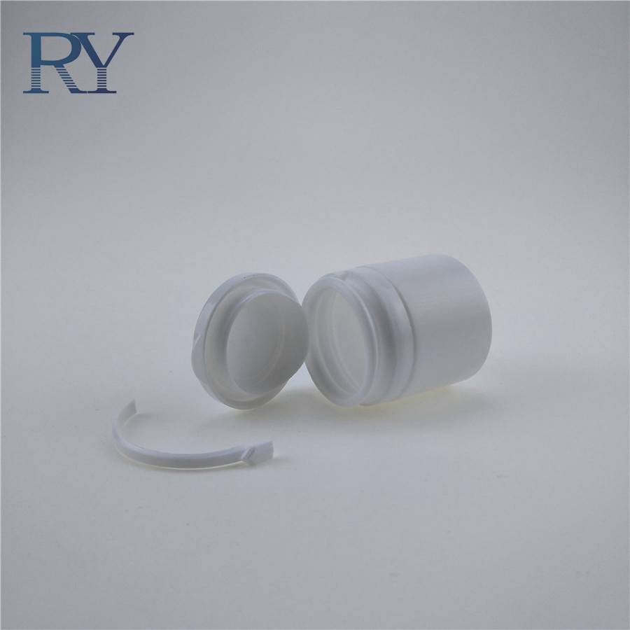 50ml 80ml 100ml HDPE white plastic bottles pharma bottles with easy-pulling lid