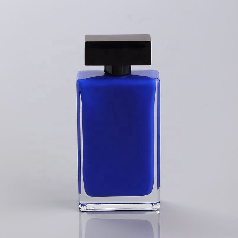 50ml 80ml 100ml inner painting color glass perfume bottle luxury