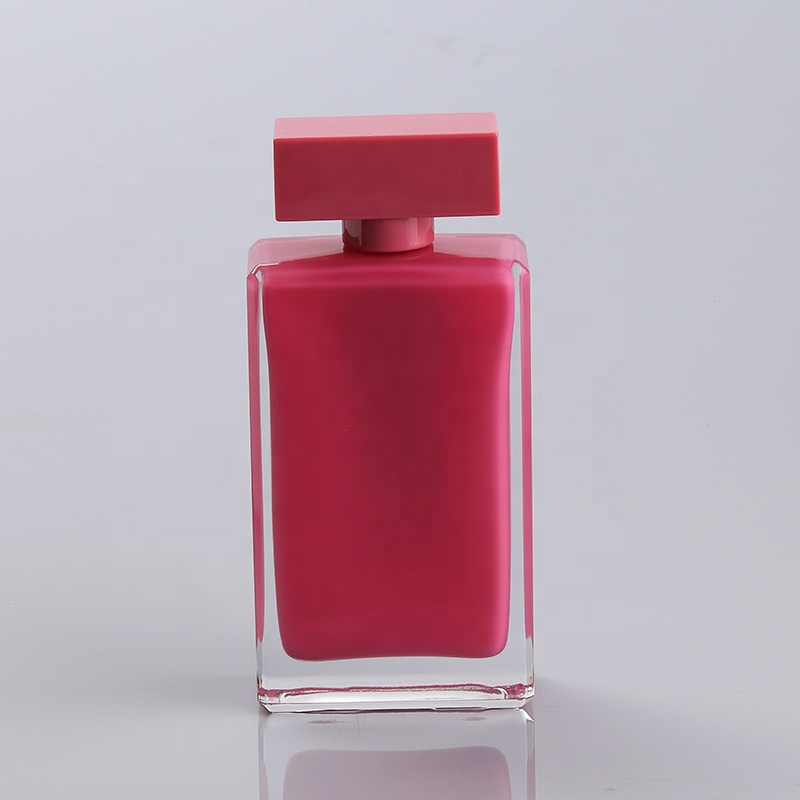 50ml 80ml 100ml inner painting color glass perfume bottle luxury
