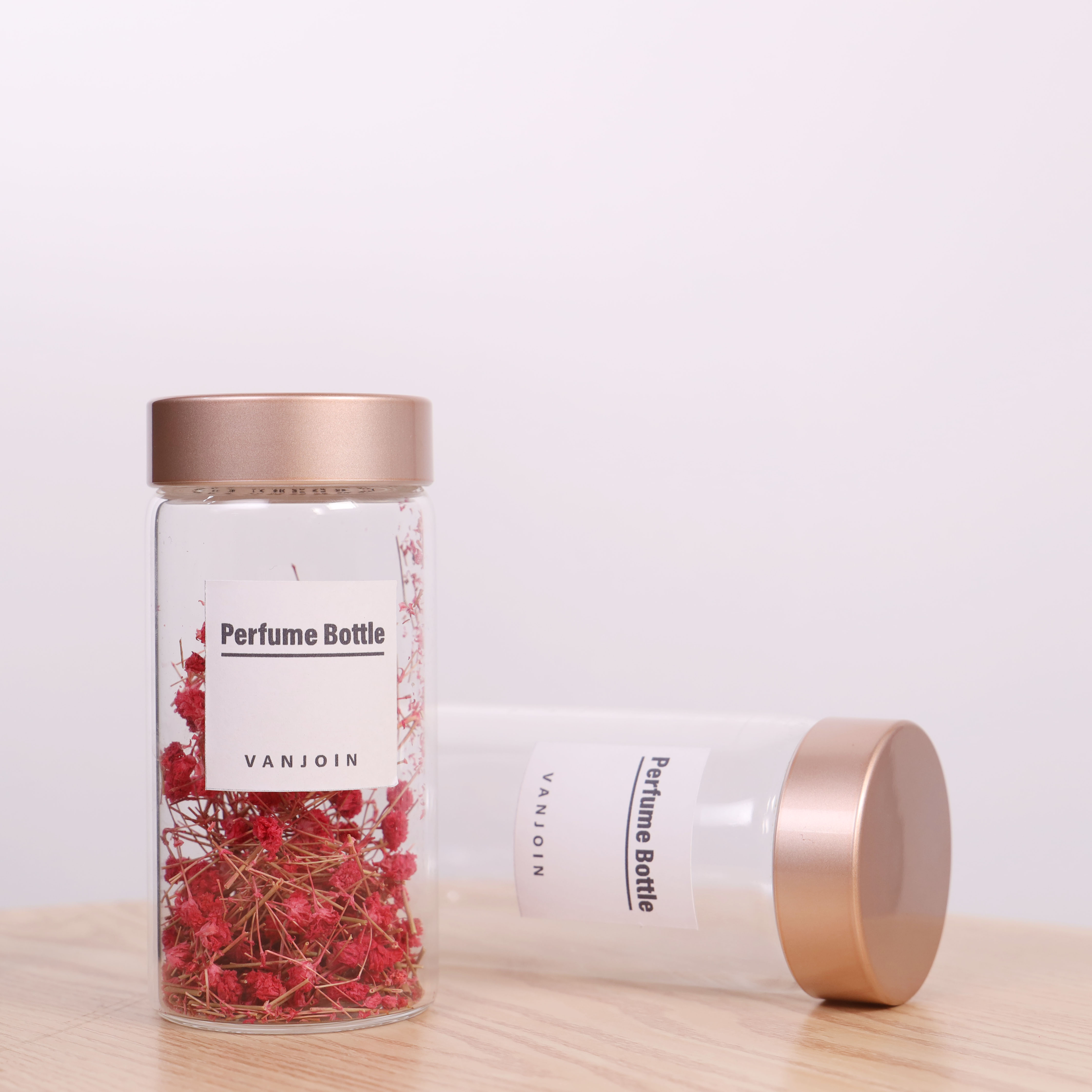 50ml 90ml 120ml 150ml 200ml 240ml Straight Side Borosilicate Glass Tube Jar Storage Food Jar