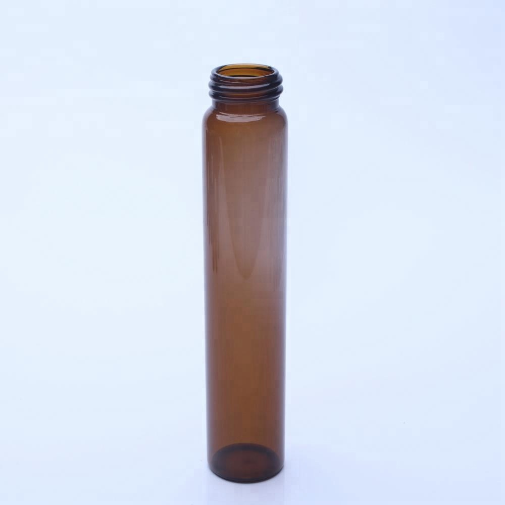 50ml Amber Glass Test Tube With Screw Cap