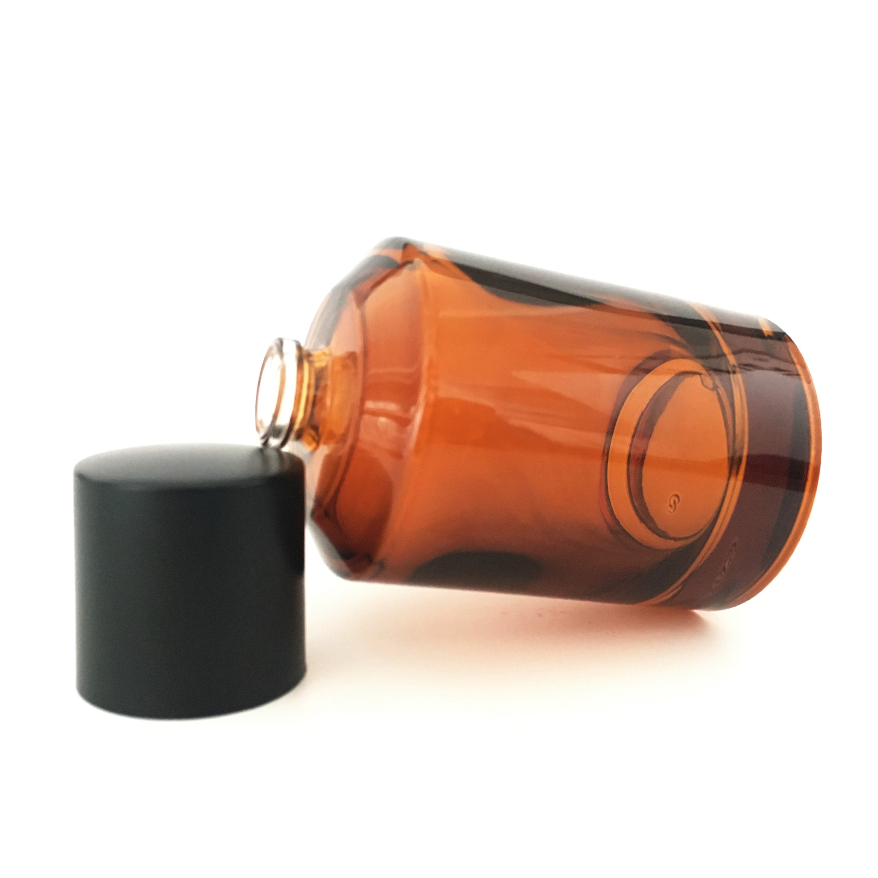 50ml Amber transparent empty Bottles Usage atomizer sprayer