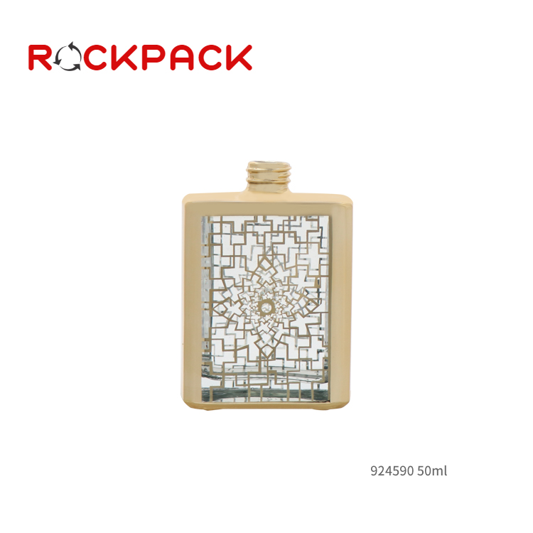 50ml Attar glass perfume bottle arabic style cosmetic packaging