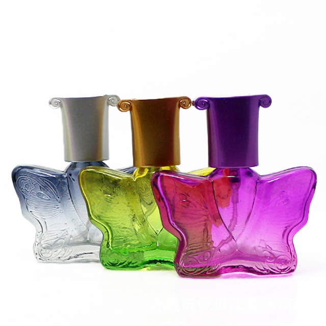 50ml Beautiful Butterfly shape empty glass perfume bottles