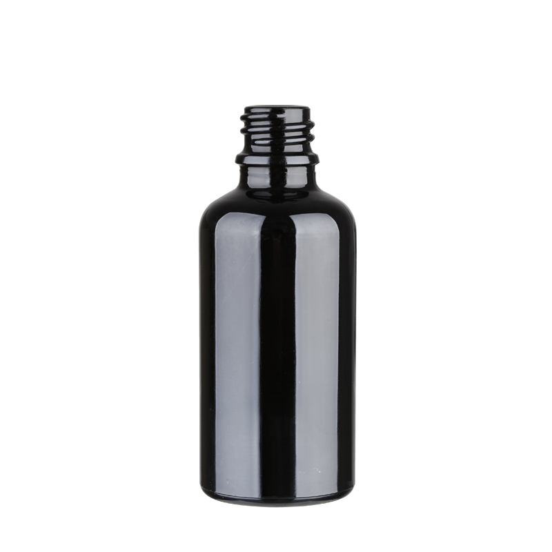 50ml Black Glass Bottle Dropper Bottle Essential oil bottle 50HMD