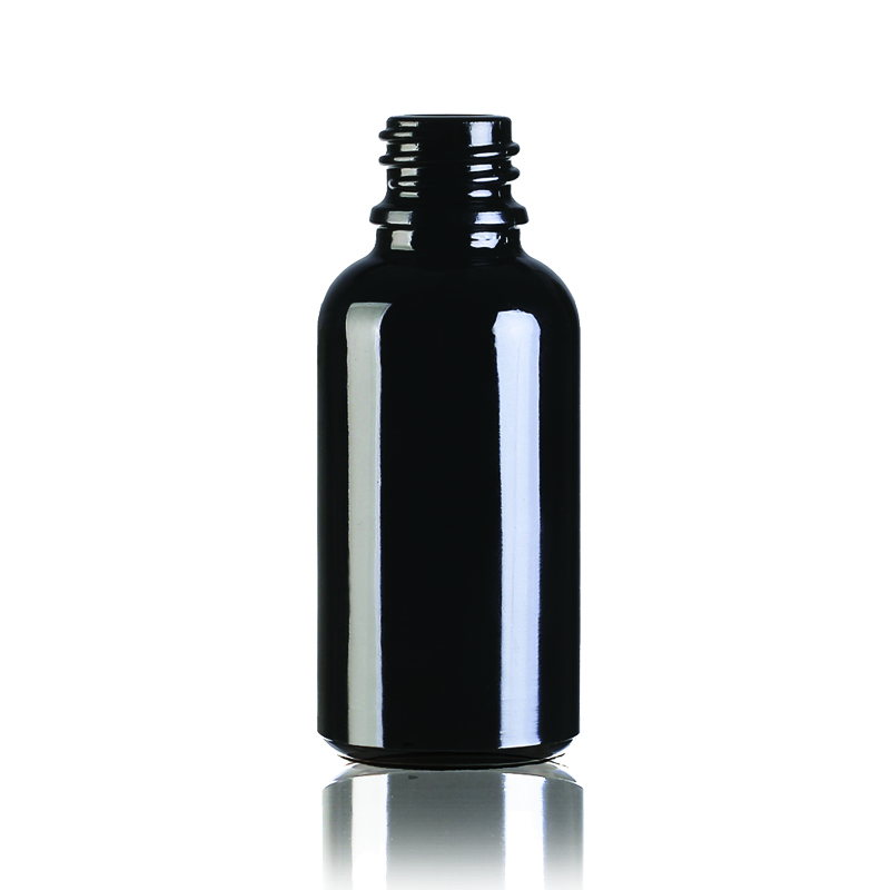 50ml Black Glass Bottle Dropper Bottle Essential oil bottle 50HMD
