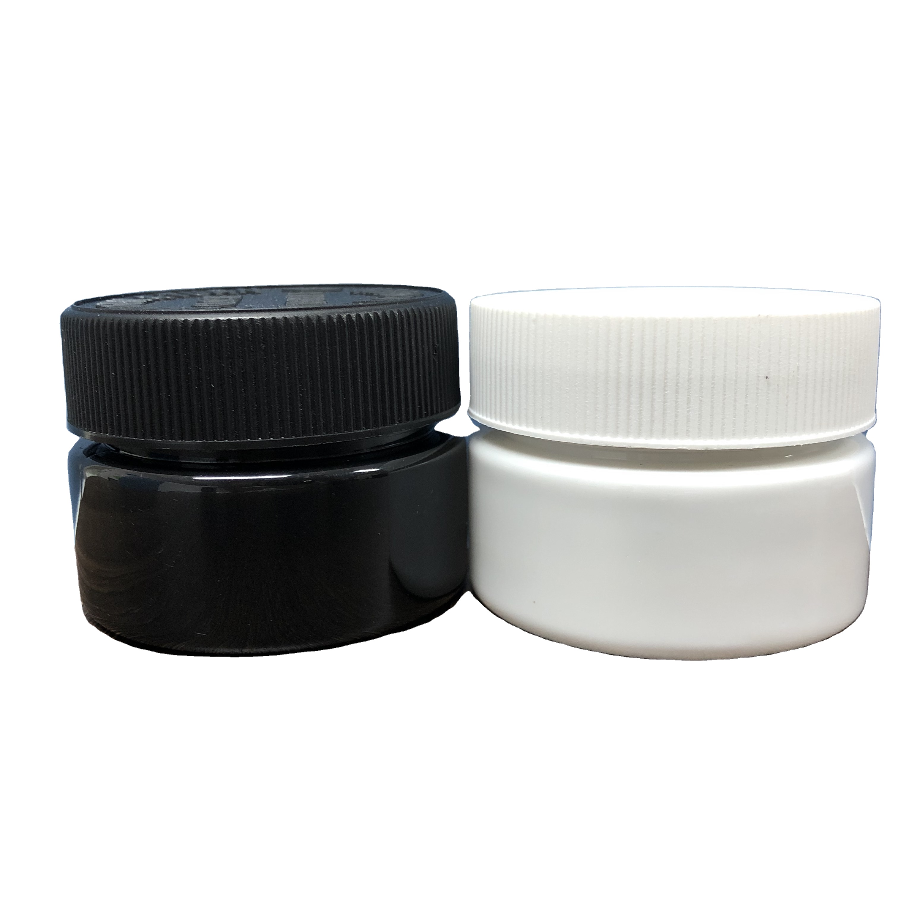 50ml CRC PET Jar Childproof PET jar Plastic Cylinder Medicine Pharma Jar Opaque color with Press Cap Wholesale