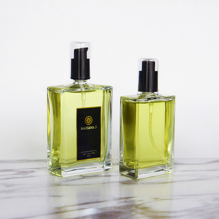 50ml Clear Glass Perfume Bottle