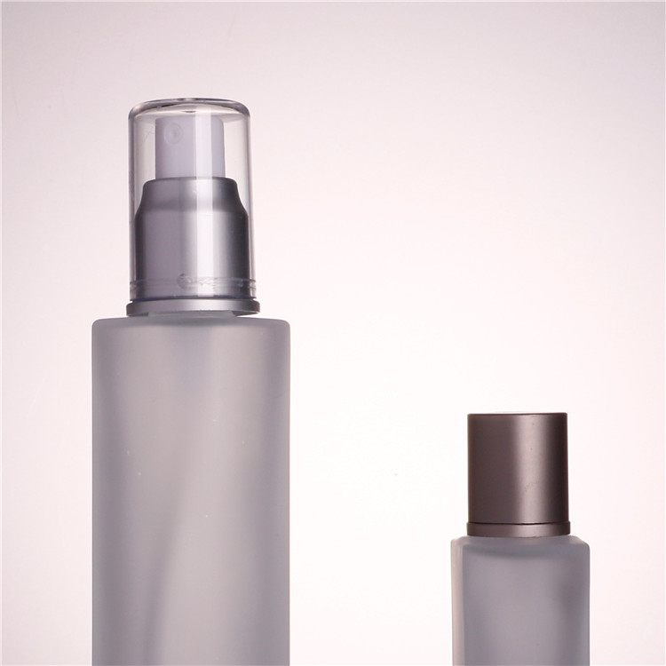 50ml Clear Glass Spray Perfume Bottle Personal Care Sandblasted Surface