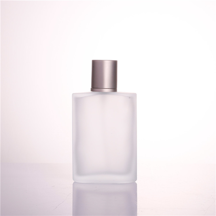 50ml Clear Glass Spray Perfume Bottle Personal Care Sandblasted Surface