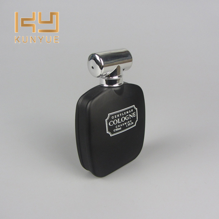50ml Custom Black Perfume spray bottle for men