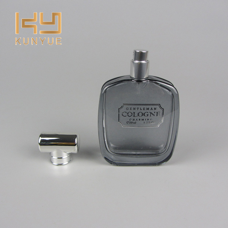 50ml Custom Black Perfume spray bottle for men