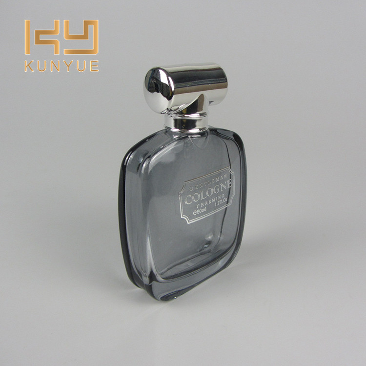 50ml Custom Black Perfume spray bottle for men