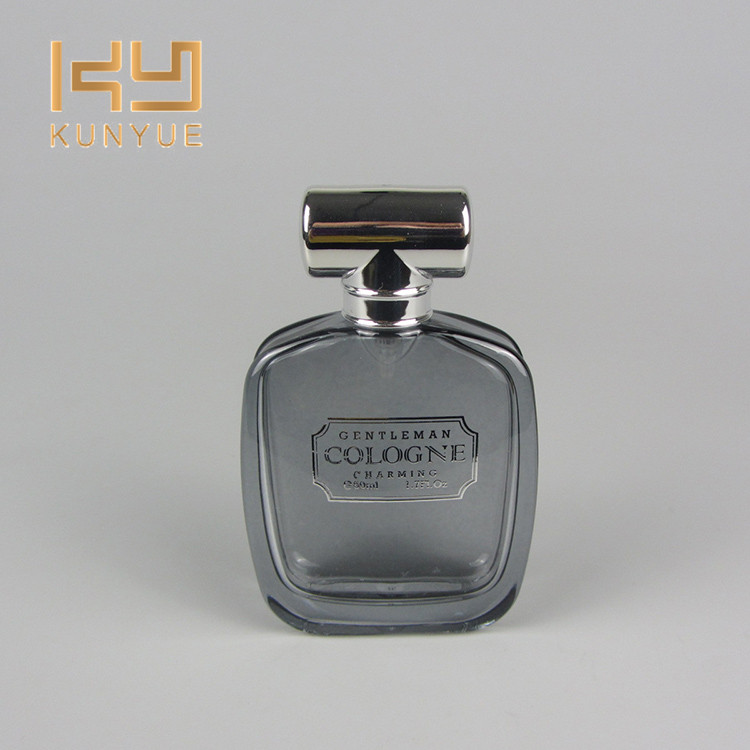 50ml Custom Black Perfume spray bottle for men