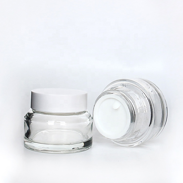 50ml Empty Cosmetic Jars With Lids for Makeup, Lotion, Cream, Lip Balm Packaging