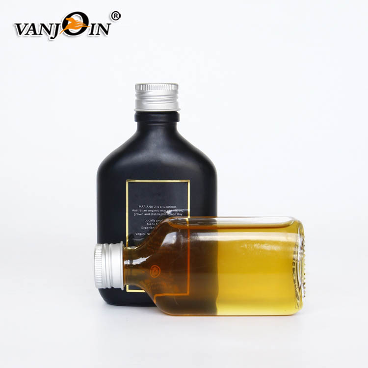 50ml Empty Hip Flask Cold Brew Coffee Mini flask whisky bottle with aluminium lid