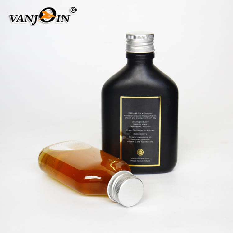 50ml Empty Hip Flask Cold Brew Coffee Mini flask whisky bottle with aluminium lid