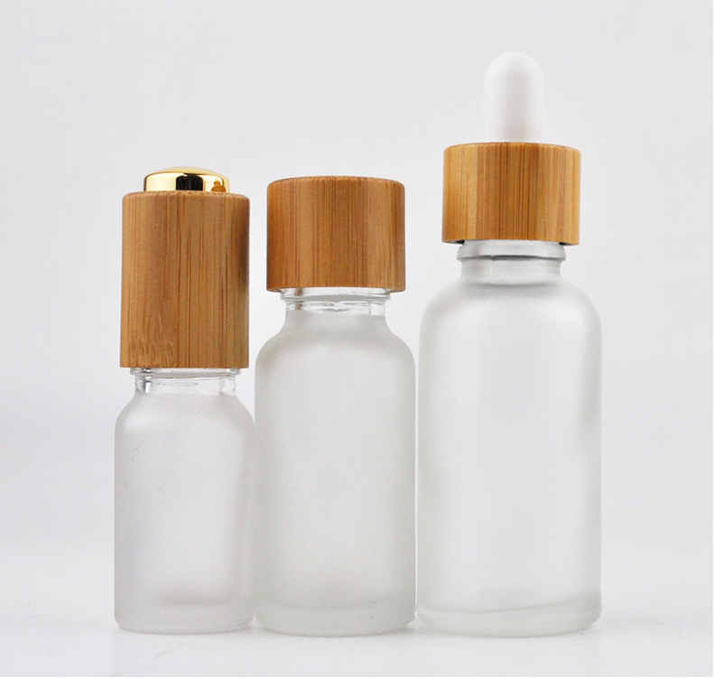 50ml Essential Oil Bottle With Customized Sticker And Glass Applicator
