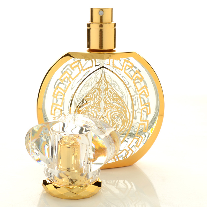 50ml Exquisite perfume bottle fashion spray bottle cosmetics glass bottle